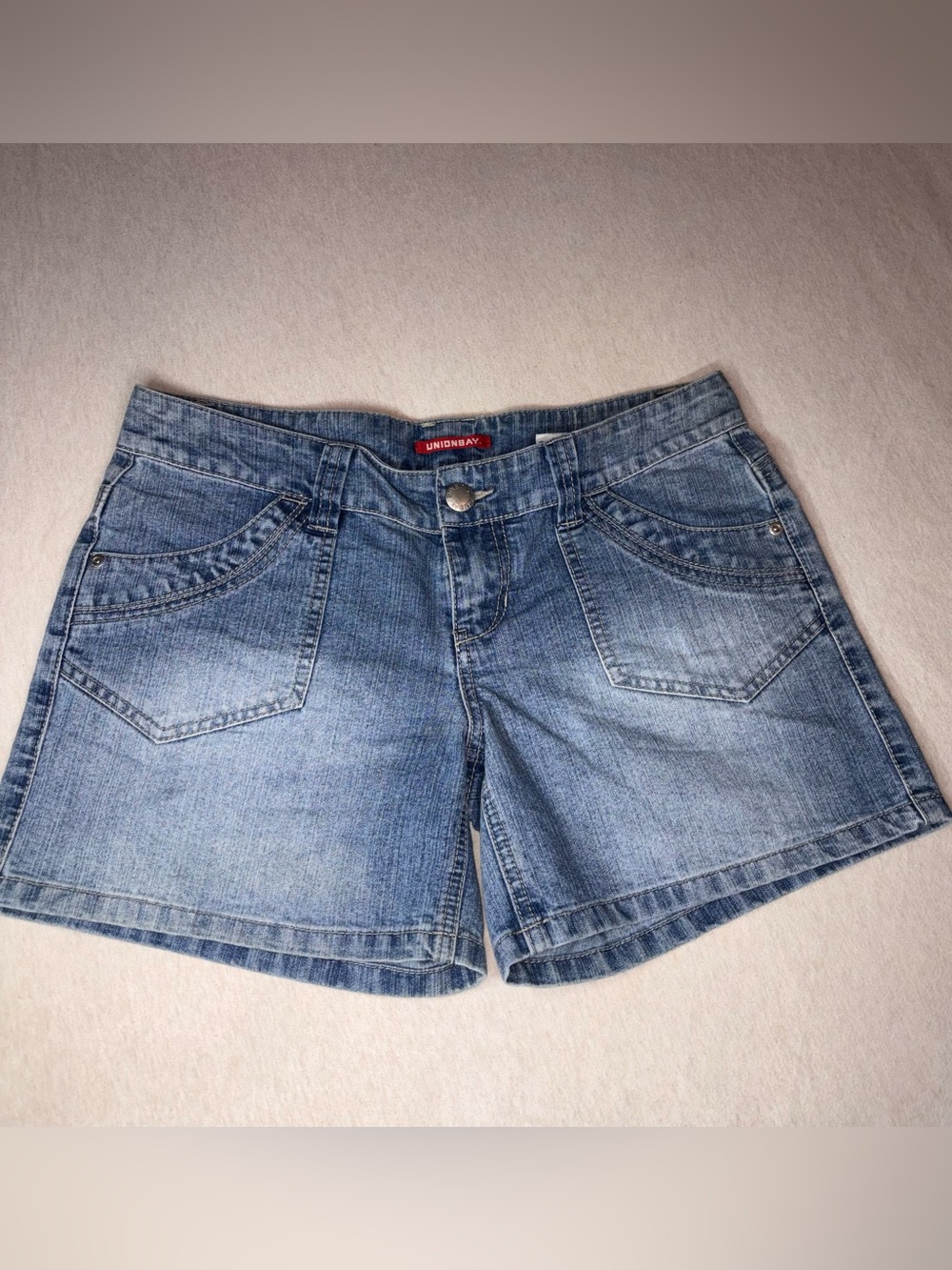 UNIONBAY Light Blue Denim Jean Shorts